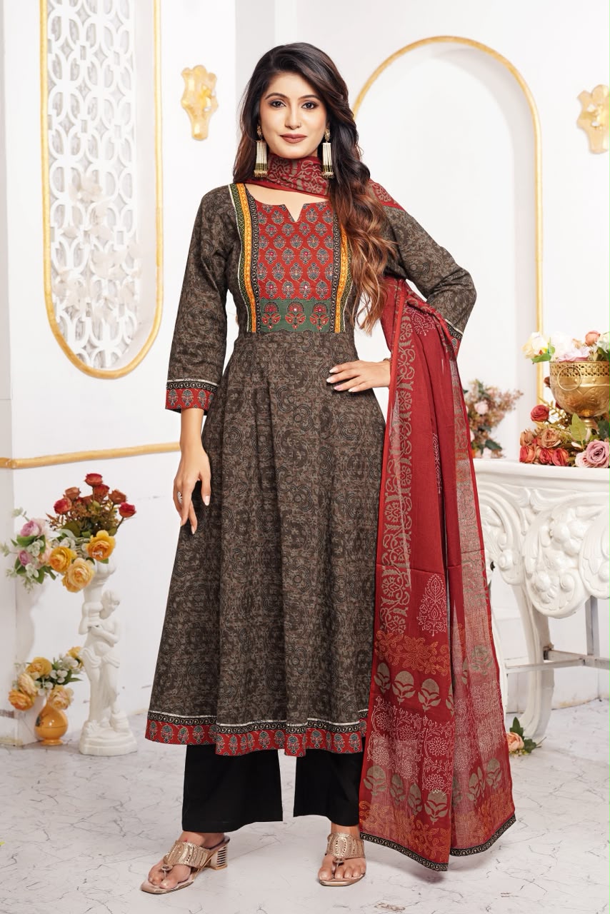 Premium Ethnic 3 Piece Kurti Sets - Style WhatsApp Image 2026-07-27 at 3.12.13 PM (2)